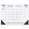 Calendar Desk Pads (Black Preprinted Calendar) 1 or 2 Color